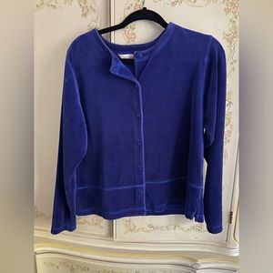 Bechamel Velvet Cardigan
